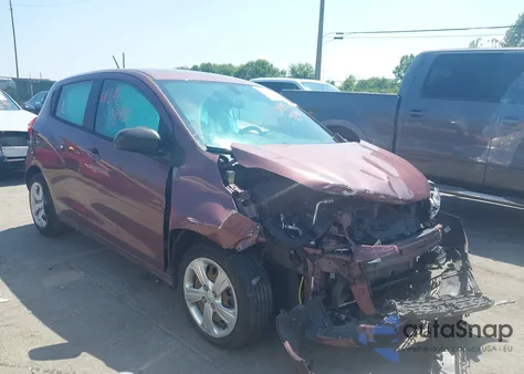 2021 Chevrolet Spark Fwd Ls Automatic из США, поврежденный, VIN KL8CB6SA9MC739171